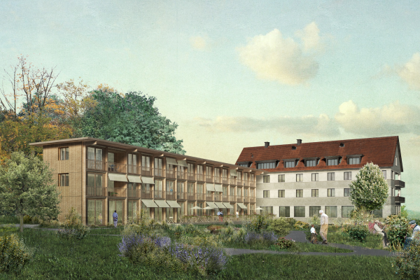 *2.RANG* - Wettbewerb Erweiterung Wohnungbau Emilien, Kilchberg